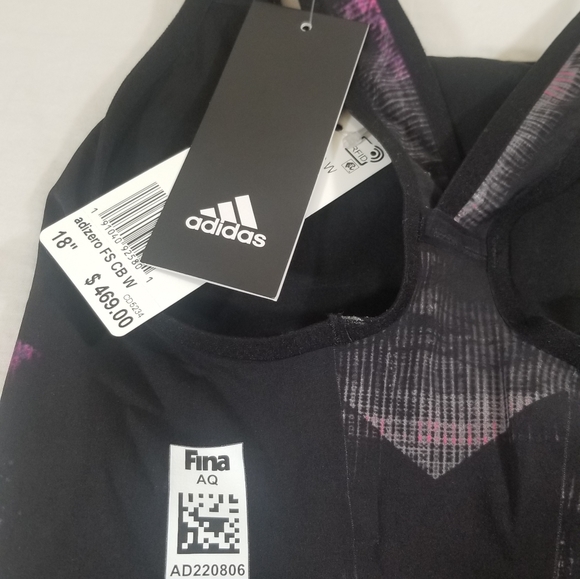 Adidas Adizero XVIII Freestyle Close Back Swimsuit - Picture 4 of 8